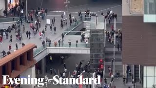 Shoppers evacuated after fire breaks out at Westfield in Stratford