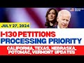 I-130 Processing Timelines 2024, July 27 | Petition for Spouse, Parents, Siblings Processing News