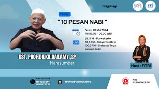 10 PESAN NABI | DIALOG RELIGI PAGI