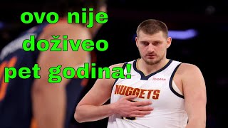 NIKOLA JOKIĆ ovo nije doživeo pet godina! nikola jokic