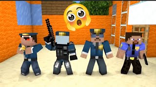 Monster School : Policeman & Army Man - Minecraft Animation