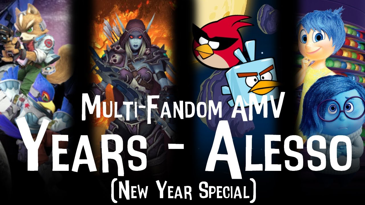 рџћ Multi Fandom Amv Years New Year Special рџћ Youtube Music