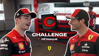C² Challenge - Pétanque with Carlos Sainz, Charles Leclerc and Antonio Giovinazzi