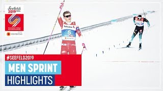 Klaebo takes gold | Seefeld | Men's Sprint | FIS Nordic Ski World Championships