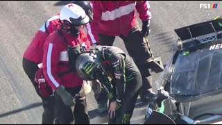 Riley Herbst Slams the Wall at Phoenix | NASCAR Xfinity Series