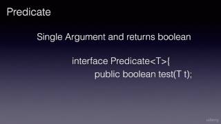 Java 8 Features Part 11 - Predicates