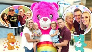 GIANT CARE BEAR MAKES SURPRISE VISIT!