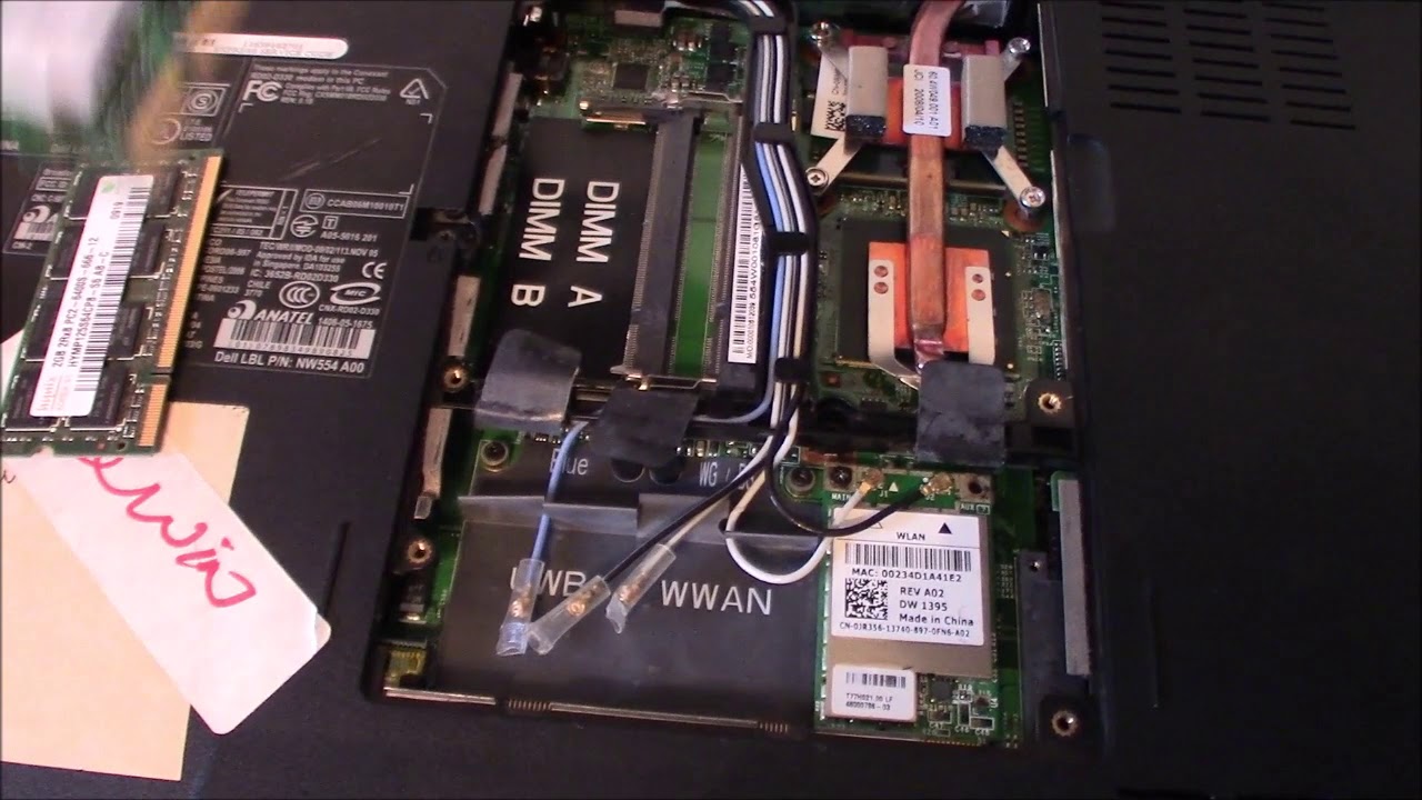 How To Replace Your Ram On The Dell Inspiron 1525 And Upgrade To More ...