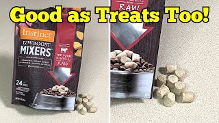 INSTINCT RAW BOOST MIXERS Review | Dog Food Topper Idea