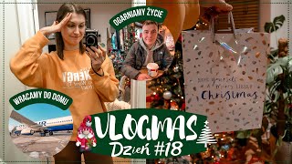 WRACAMY I OGARNIAMY ŻYCIE 👌🏻 PREZENT NA ŚWIĘTA 🎁 ZAKUPY Z LOTNISKA 🛍️ PYSZNE KANAPKI | #VLOGMAS 18