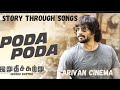 Poda Poda..| Story through songs | #Irudhisuttru #tamil #santhoshnarayanan #pradeepkumar  #vivek