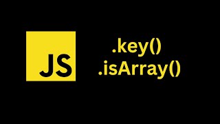 [TAGALOG] JavaScript keys and isArray : Quick Lesson