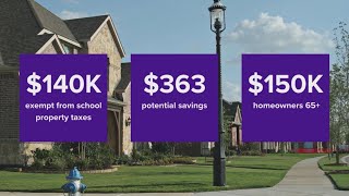 Texas Senate panel votes to cut property taxes for homeowners