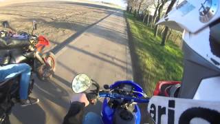 Yamaha Xt125x and Qingqi gy 200 ride (GoPro)