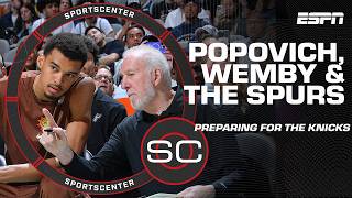Inside Gregg Popovich's special bond with Wemby ahead of Spurs-Knicks NBA Finals ❤️ | SportsCenter