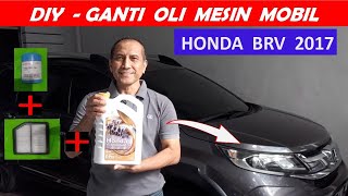 DIY - Ganti oli mesin + Filter Honda BRV #TaufiqZainOfficial