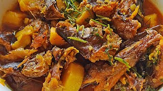 শুকনো মাছ রান্না Dry Fish Curry