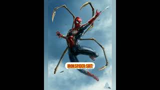 Strongest & Powerfull Spiderman Suit's👿💪 #shorts #youtubeshorts