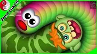 Worm zone. io | New rắn săn mồi | Worms Zone Best Kill | Pro vs Noob | SLITHER. IO