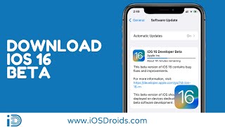 How to Download iOS16 Developer Beta on iPhone for Free
