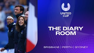 The Diary Room With Team France | United Cup 2023