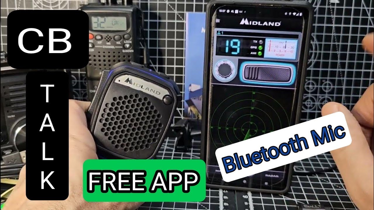 Midland Cb Talk Wireless Mike Unbox Test Overview Youtube