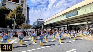 4K【江戸芸かっぽれ 櫻川千代之丞 連中】第50回 日本橋・京橋まつり 〜大江戸活粋パレード〜 2023.10.29 @日本橋一丁目交差点