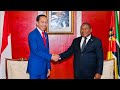 Pertemuan Presiden Jokowi dengan Presiden Mozambik Filipe Nyusi, Maputo, 23 Agustus 2023