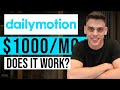 How To Make Money Uploading Videos On Dailymotion In 2024 | YouTube Alternative