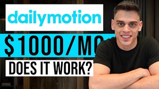How To Make Money Uploading s On Dailymotion In 2024 | YouTube Alternative