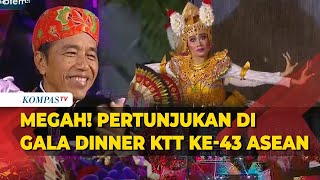 [FULL] Megahnya Pertunjukan di Gala Dinner KTT ke 43 ASEAN, Lagu 'Cikini ke Gondangdia' Bikin Goyang