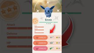 Which Evolution Is Best For Shundo Shorts Shundo Event Shiny Rare Evolve Special Eevee