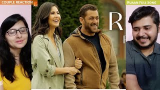 Couple Reaction on Ruaan Full Song | Tiger 3 | Salman Khan, Katrina Kaif | Pritam | Arijit Singh