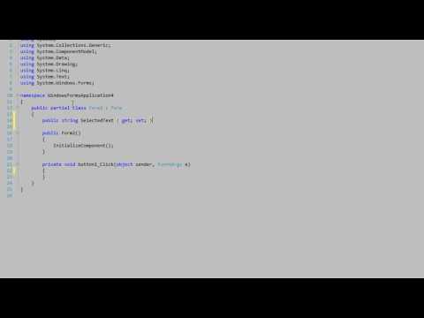C# - Make a dialog form and return data from it C# - Make a dialog form and return data from it