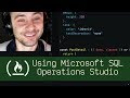 Accessing a DB with Microsoft SQL Operations Studio (P5D8) - Live Coding with Jesse