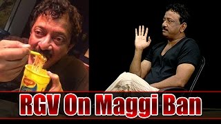 RGV On Maggi Ban | Tweets Supporting Maggi | Point Blank Exclusive Interview