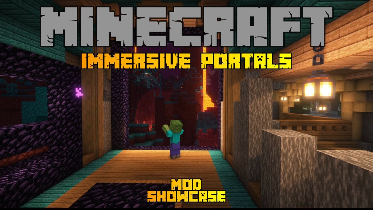 Minecraft: Mod Showcase - Immersive Portals - YouTube