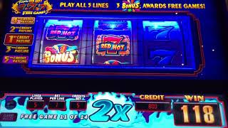 ★ JACKPOT HANDPAY!! ★ $1 TRIPLE RED HOT 777 SLOT MACHINE JACKPOT