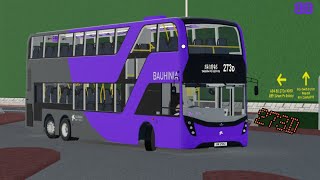 [新線273D!]Noobly Studio|Roblox Derry District 德里鎮 Bauhinia Bus 紫荊巴士 rt. 273D 綠埔邨 ⟳南涌（中）