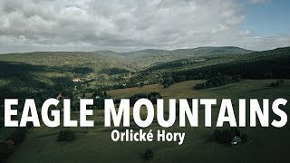 Drone fly over Orlické Hory - Eagle Mountains Czech Republic \u0026 Time-lapse of Megalithic stones