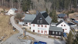 Tour durch das Erzgebirge - Besuch der Pension \