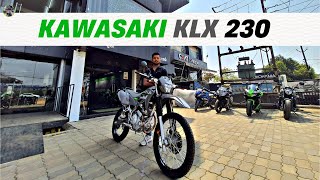 Kawasaki KLX 230 2025 E20 | A Japanese Dirt Bike | Price, Features \u0026 Worth | AMV