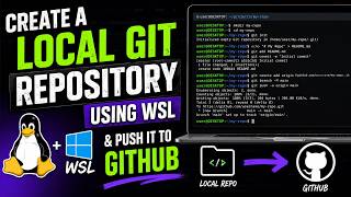 How to Create a Local Git Repository Using WSL & Push to GitHub 2026