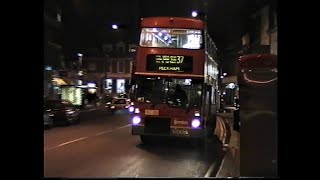 London Buses 2000-Hounslow, Richmond \u0026 Putney at Night with Metrobuses and a Leyland Olympian \u0026 Lynx