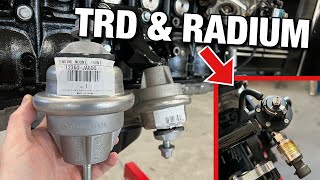 2JZ Engine Build Ep. 15: TRD Motor Mounts, Radium FPR & AN Fittings Brake Booster