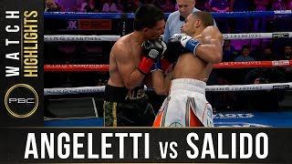 Angeletti vs Salido HIGHLIGHTS: September 5, 2021 | PBC on FS1