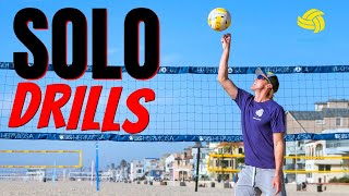 Three Beach Volleyball Drills You Can Do Solo