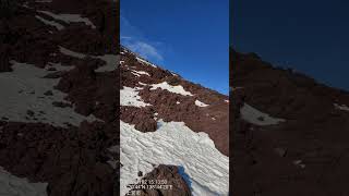 ③1月2日　今日の富士山　宝永稜線新7合目分岐点にて🌀