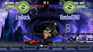 FT5 @umk3: LinRock. (BR) vs NimboMKO (BR) [Ultimate Mortal Kombat 3 Fightcade] Jan 11