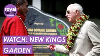 WATCH: King Opens New Kings Garden in Samoa